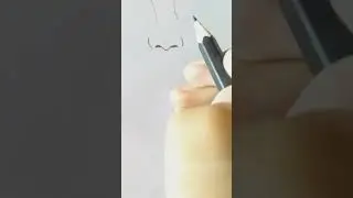how to draw nose for beginners #easy #nose #shorts