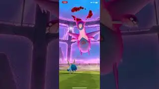 Pok&eacute;mon Go: Dynamax Latios Solo Psychic/Dragon Claw with Max Mushroom and BB adventure affect