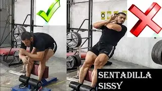 CÓMO hacer sentadilla SISSY?