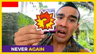 🇮🇩INDONESIAN STREET FOOD IN BALI TOUR [Worst Drink Ever!] #bule #makan