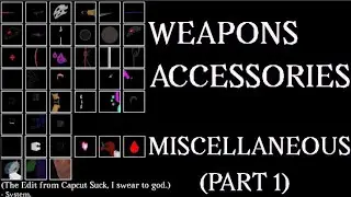 \| YUKKIY'S SANS.RNG |/ : WEAPONS - MISCELLANEOUS SHOWCASES