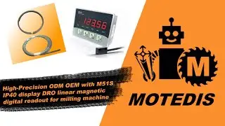 High-precision ODM OEM with M51S IP40 LCD display DRO linear magnetic digital 🤖  MOTEDIS