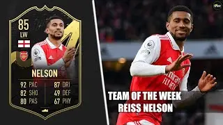 BEST 25K YOU WILL SPEND!? FIFA 23 INFORM REISS NELSON REVIEW | 85 INFORM REISS NELSON PLAYER REVIEW