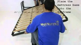 Classic Wall bed assembly and installation