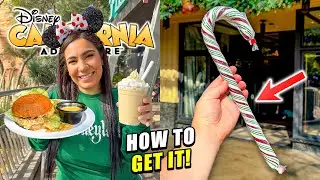✨ (1ST TIME!) Getting A Disneyland Resort CANDY CANE! | New Foods, Merch + MUCH MORE!