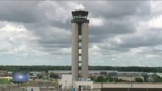 Plane makes emergency landing at Mitchell after lightening strike.