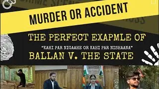 Ballan v. State (1955) | A Landmark Case on understanding Transfer of Malice in Criminal Law