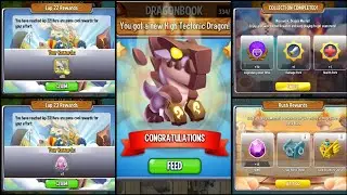 #229. Dragon city | The easiest heroic race - I reached lap 24 | Hatched High Tectonic Dragon.