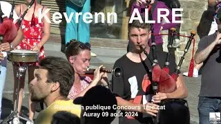 2024 Kevrenn ALRE répétition publique Concours 1 ère cat Lorient   Auray 09 août  videoYP