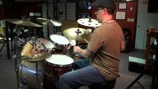 Jeremy Hummel Evans 360 Heads/Sabian 3-point crash