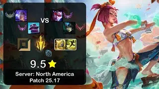Yunara ADC + Braum vs Vayne + Nami - NA Challenger - Patch 25.17