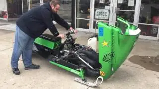 The Crank Shop Built Ski Doo Pro Stock 700 Drag Sled