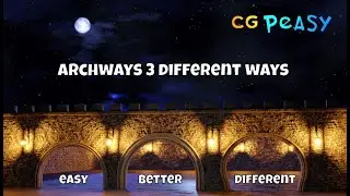 Blender How To Make Archways 3 Ways