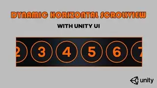Create Dynamic Horizontal ScrollView with Unity UI