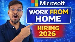 Microsoft Is Hiring for Work From Home 😱 | No Office | Apply Now #jobalert 