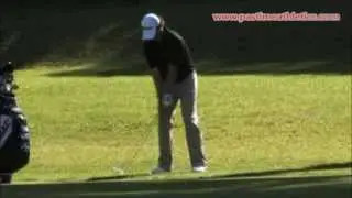 Adam Scott Slow Motion Golf Swing Drive - The Masters Champion PGA Video Clip Titleist