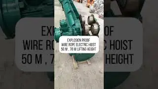 Explosion-Proof Wire Rope Hoist with 50&ndash;70M Lift &mdash; Customized Safety for High-Risk, High-Lift Jobs