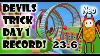 Devil's Trick Map Day 1 Record 23.6 (lolbeans.io)