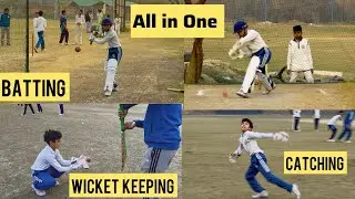Batting, Catching & Wicket Keeping Practice All in One 🏏