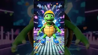🎧🐢🛼 Timmy the Turtle | TurtleOnSkates DJ Dance 😍🔥 #shorts #viralshorts