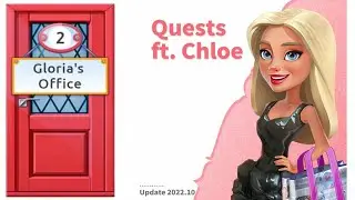 Floor 2 [Gloria's Office] | Quests ft. Chloe | October 2022 | My Cafe Update [2022.10]