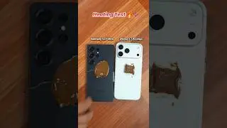iPhone 17 Pro Max Heating Test Vs Samsung Galaxy S25 Ultra