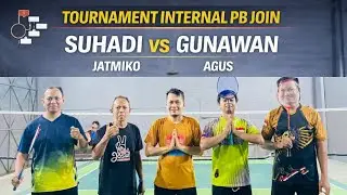 TOURNAMENT INTERNAL PB JOIN 2026 SERI KE 4   GUNAWAN AGUS VS SUHADI JATMIKO