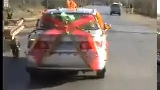 Wedding car accident