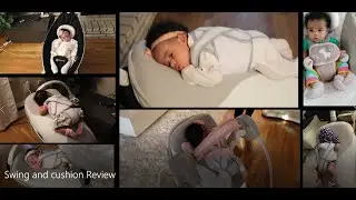 Как использовать BABO CUSH вместе с качелями 4 Moms Mamaroo Swing.