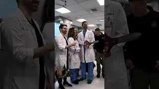 Leash Cutting at the Schwarzman Animal Medical Center