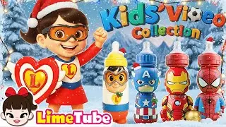 Finger Family Surprise & egg color Song | Nursery Rhymes Song for kids | Limetube