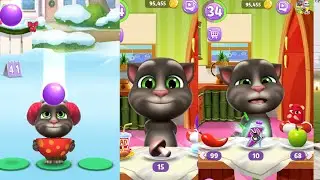 Cute Talking Cat Game 🐱 | Funny Baby Tom Gameplay 😂 | Kids Fun Game