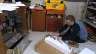 Unboxing of a Canarm CP56 Industrial Ceiling Fan