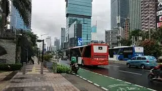 Walking Jakarta : from Pullman Thamrin to Landmark Building (Oct 2021)