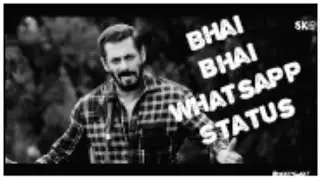 Bhai Bhai Salman Khan Whatsapp Status|| #Bhagwan Ko mante hai.....