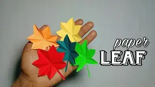 Origami Leaf - How To Make Origami Leaf