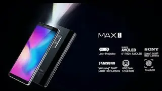 Blackview MAX 1 Official video, Laser projector phone with big battery