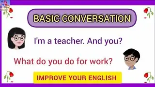 conversation | improve your English speaking skills |learn english by SK cartoon education