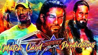 WWE Summerslam 2021 Match Card Predictions
