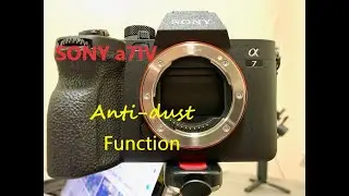 C&agrave;i Đặt Chức Năng Chống Bụi / Anti-Dust Function Camera Sony a7IV / McTRAN