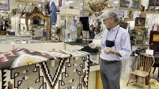 Navajo rugs at Gannons Antiques