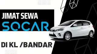 SEWA SOCAR TUTORIAL 2022 JIMAT GUNA PROMO CODE