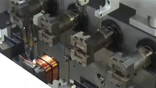 Multi-Spindel Winder working with a Copper bobbin