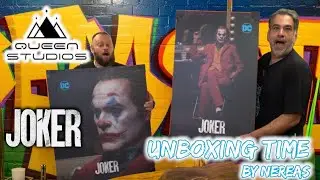 JOKER (Arthur Fleck) 1:3 Scale Statue | Queen Studios unboxing time by NEREAS