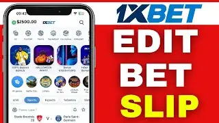 How To Edit Bet Slip On 1xbet | Edit Bet Slip 1xbet ( 2025 )