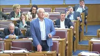 Andrija Mandić - Srbi se žele predstaviti kao gosti u vlastitoj kući, Skup&scaron;tina CG, 26.12.2017.