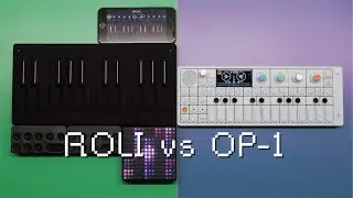 OP-1 vs ROLI Blocks. Same music, different results.