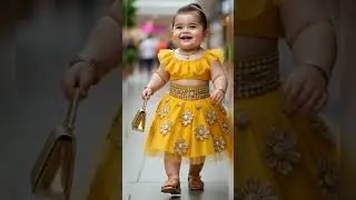 babies glamed in colourful designing.#babyfashionshow #babyoutfits # little Glame World