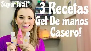 3 recetas naturales de Gel para manos 🖐🏻