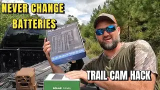 Solar Panel for Trail Camera &ndash; Never Buy AA Batteries Again